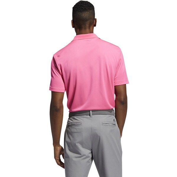 adidas pink golf shirt